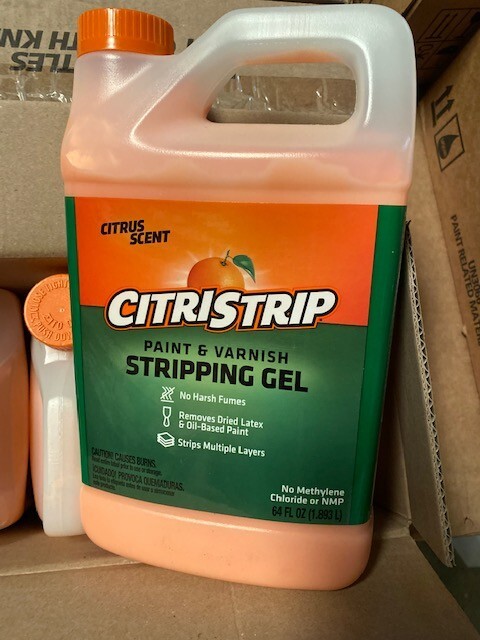 (4 PACK) 1/2 Gal. Safer Paint and Varnish Stripping Gel Non-NMP (NEW)