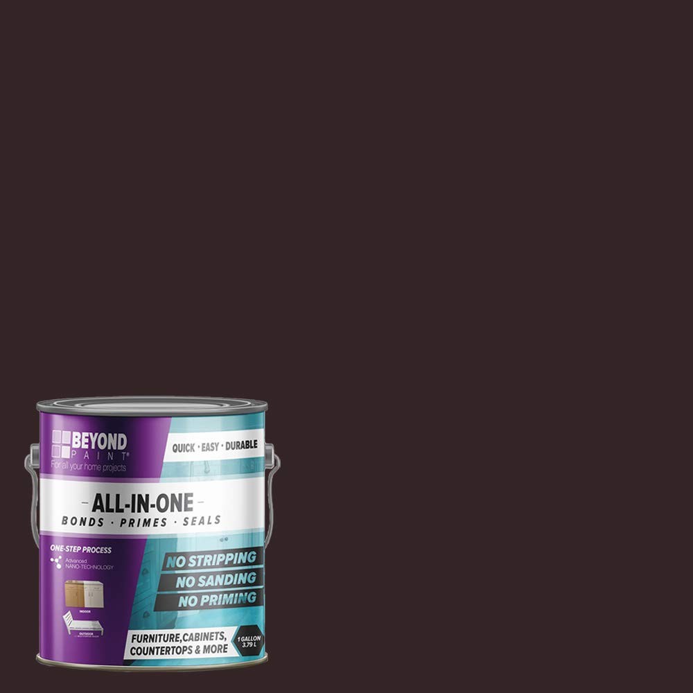 Beyond Paint All-in-One Refinishing Paint, Mocha, Gallon – No Sanding/Priming