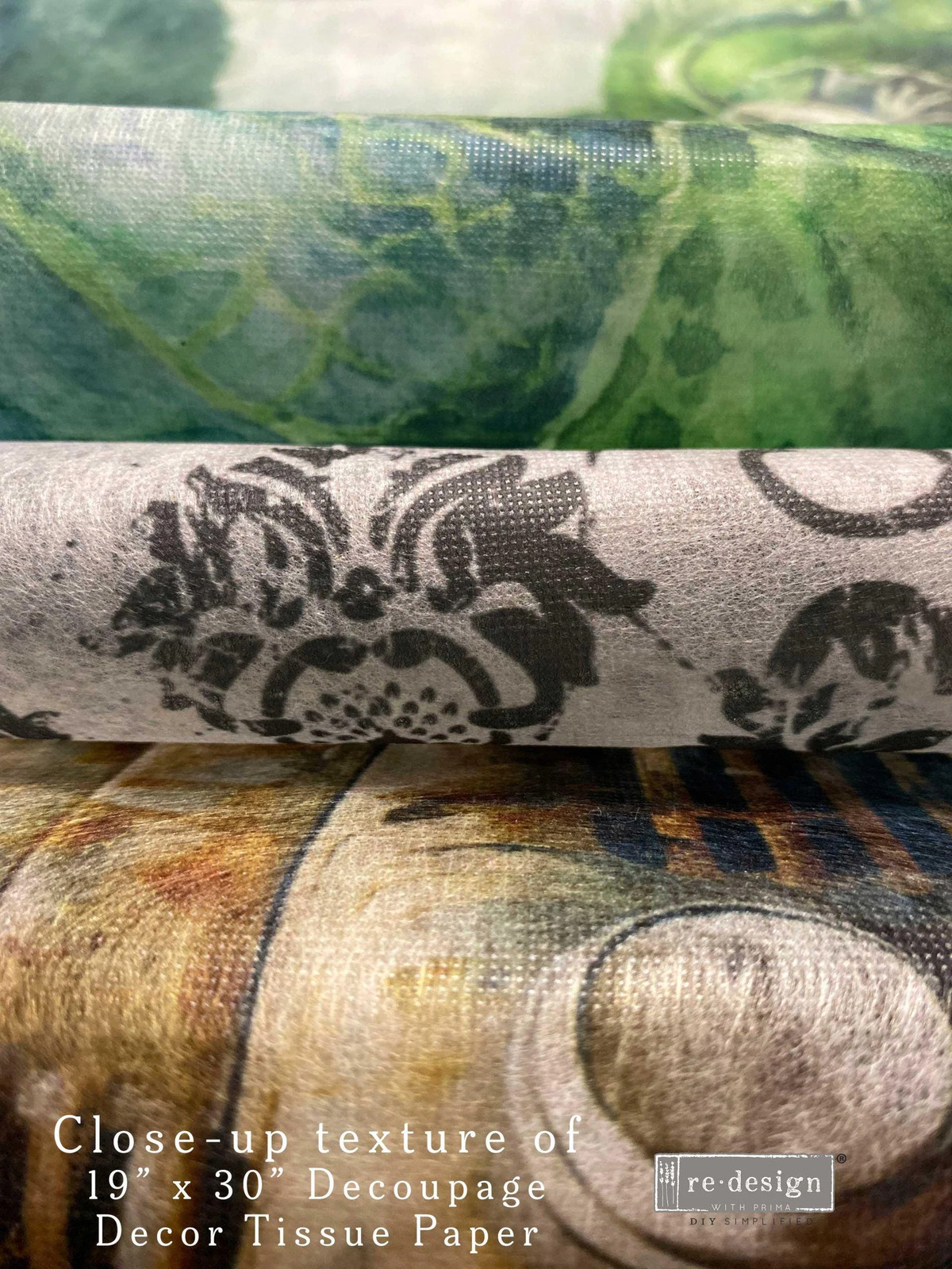 DREAMY BUNNIES | Decoupage Decor Tissue Paper for Furniture | 3 sheets –