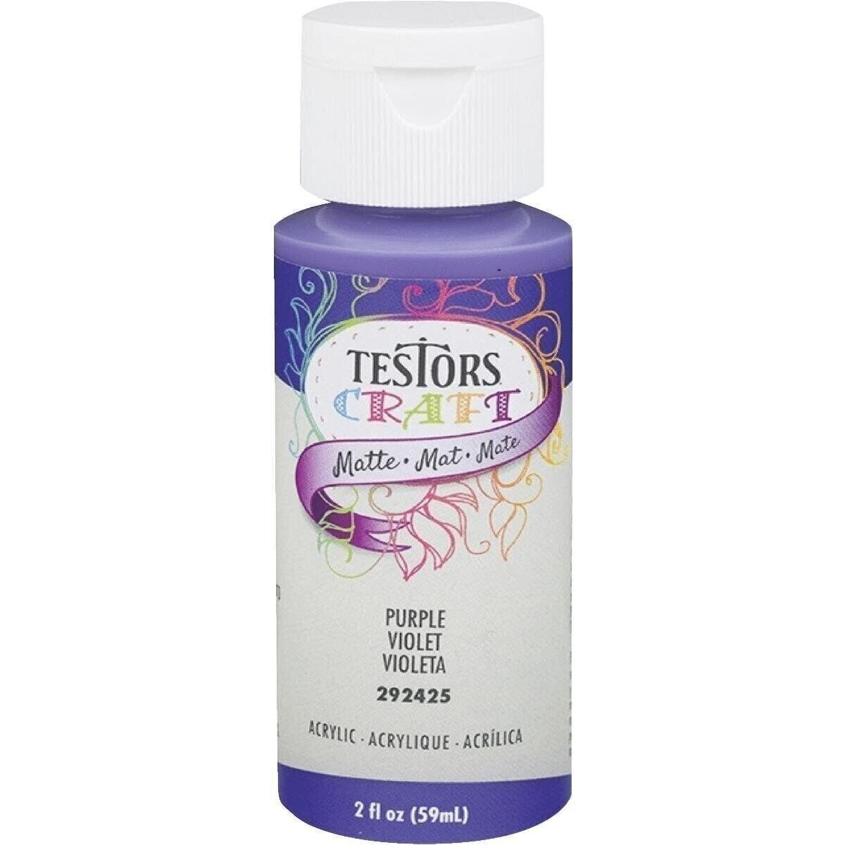 Testors 2Oz Craft Purple Paint