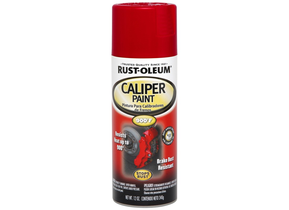 AUTOMOTIVE Automotive Caliper Spray Paint, Red, 12 oz, Aerosol Can