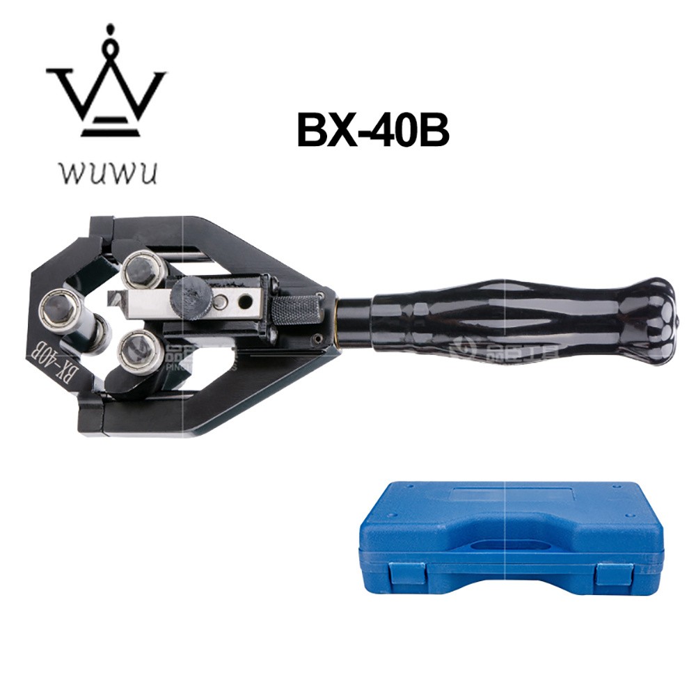 BX-40A/B Multifunctional Manual Wire Stripper Cutter for 11KV Dia 20-40MM Cable