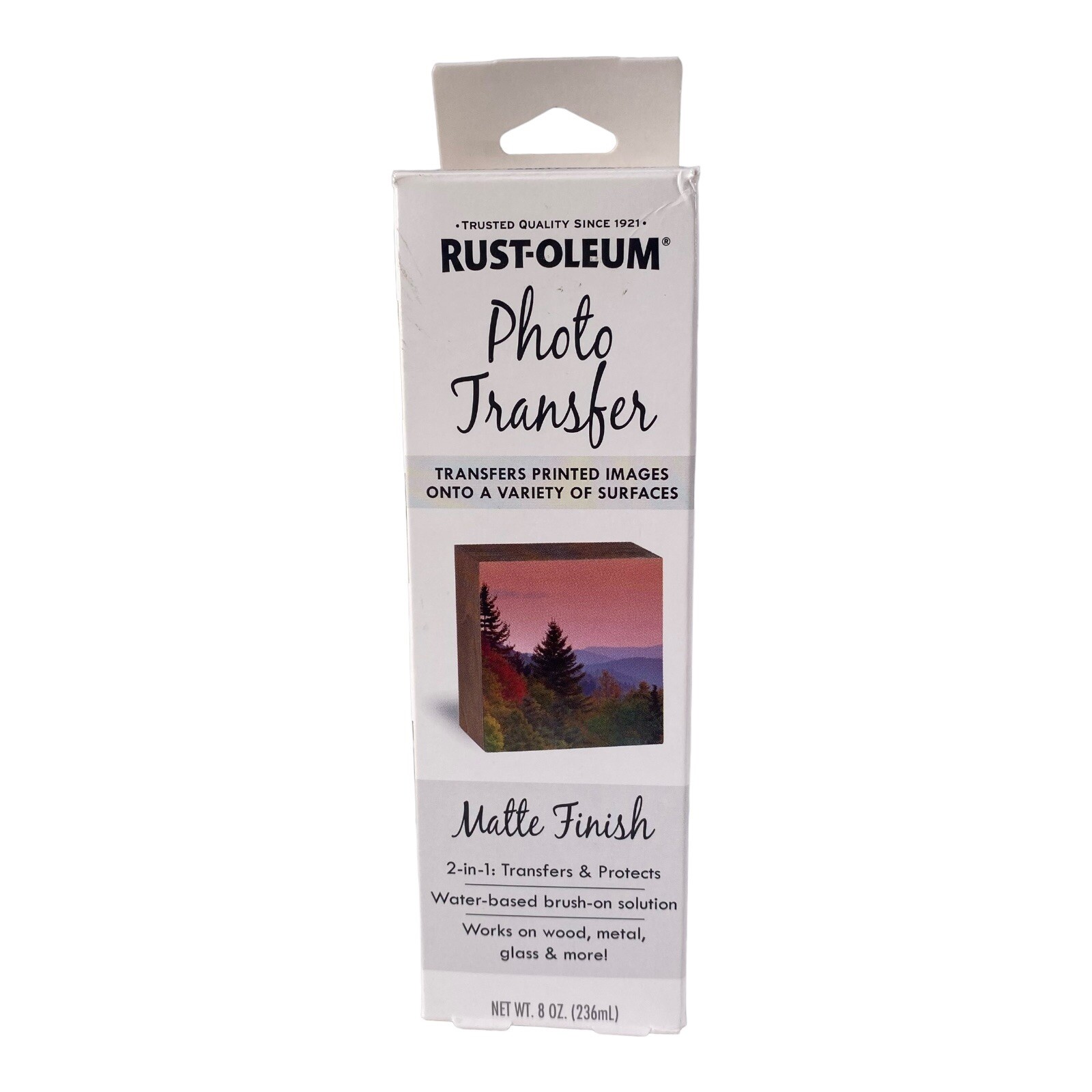 Rust-Oleum Photo Transfer & Protect Matte Finish Brush On Solution 8 oz. Bottle