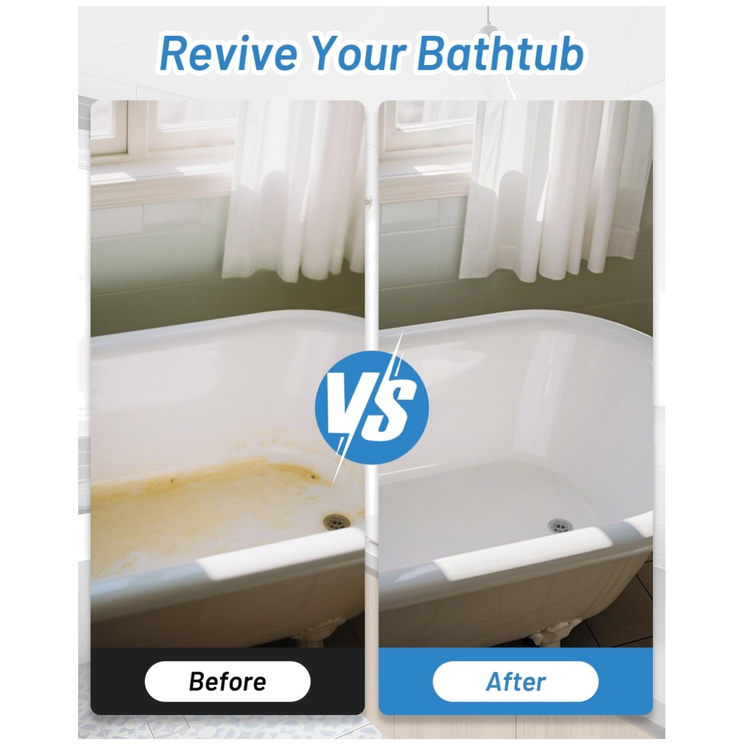High-Quality Bathtub Refinishing – Low Odor Formula
