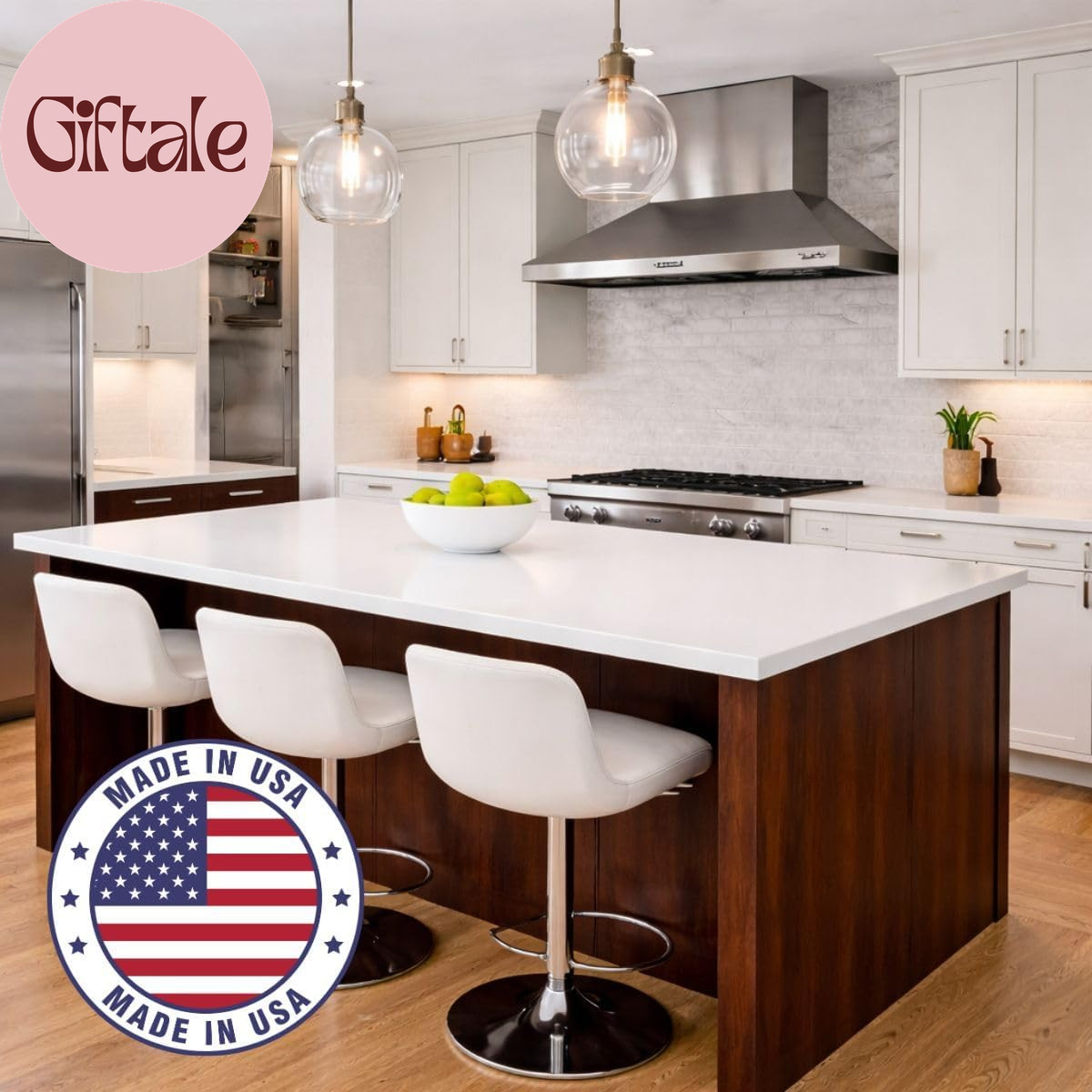 Easy Epoxy Quartz Countertop Paint Kit (White Glass)