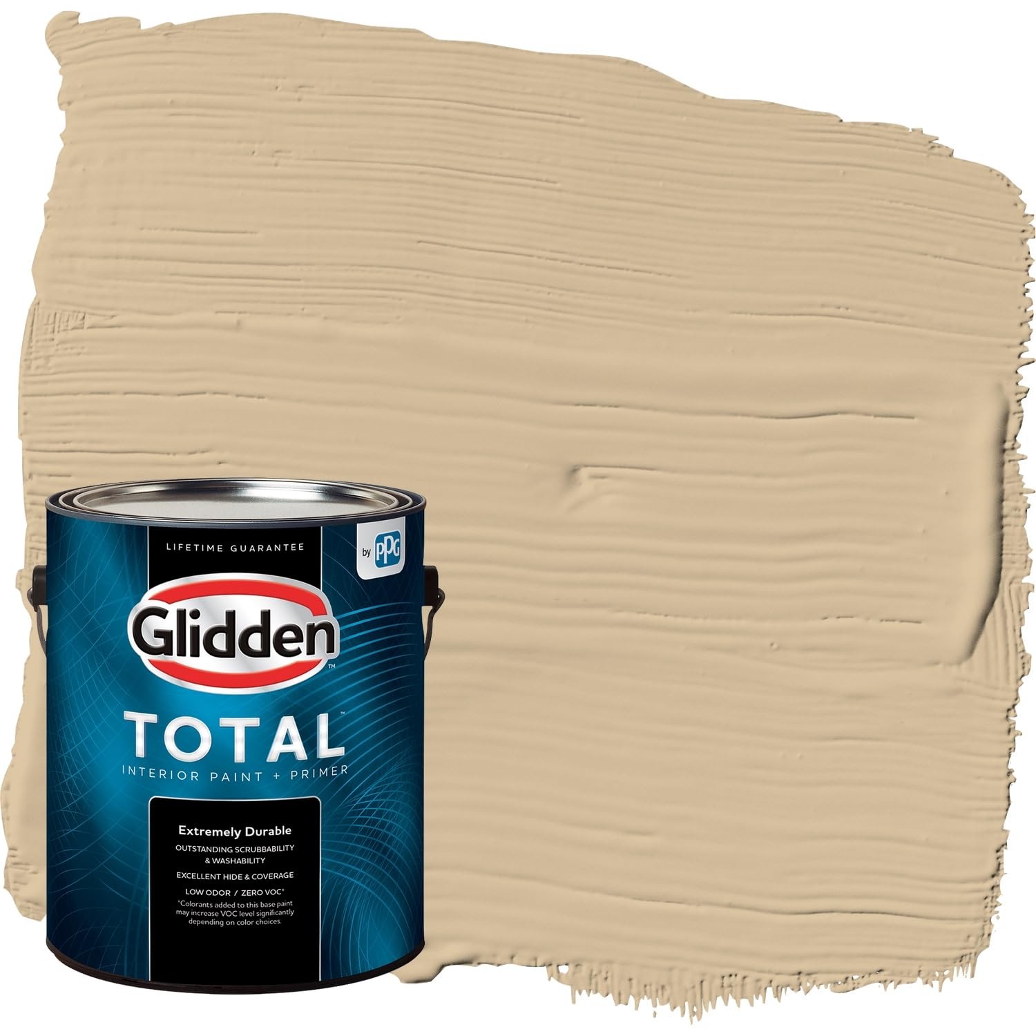 Glidden Total Interior Wall Paint Premiumr All-In-One Pony Tail/Beige Flat 1
