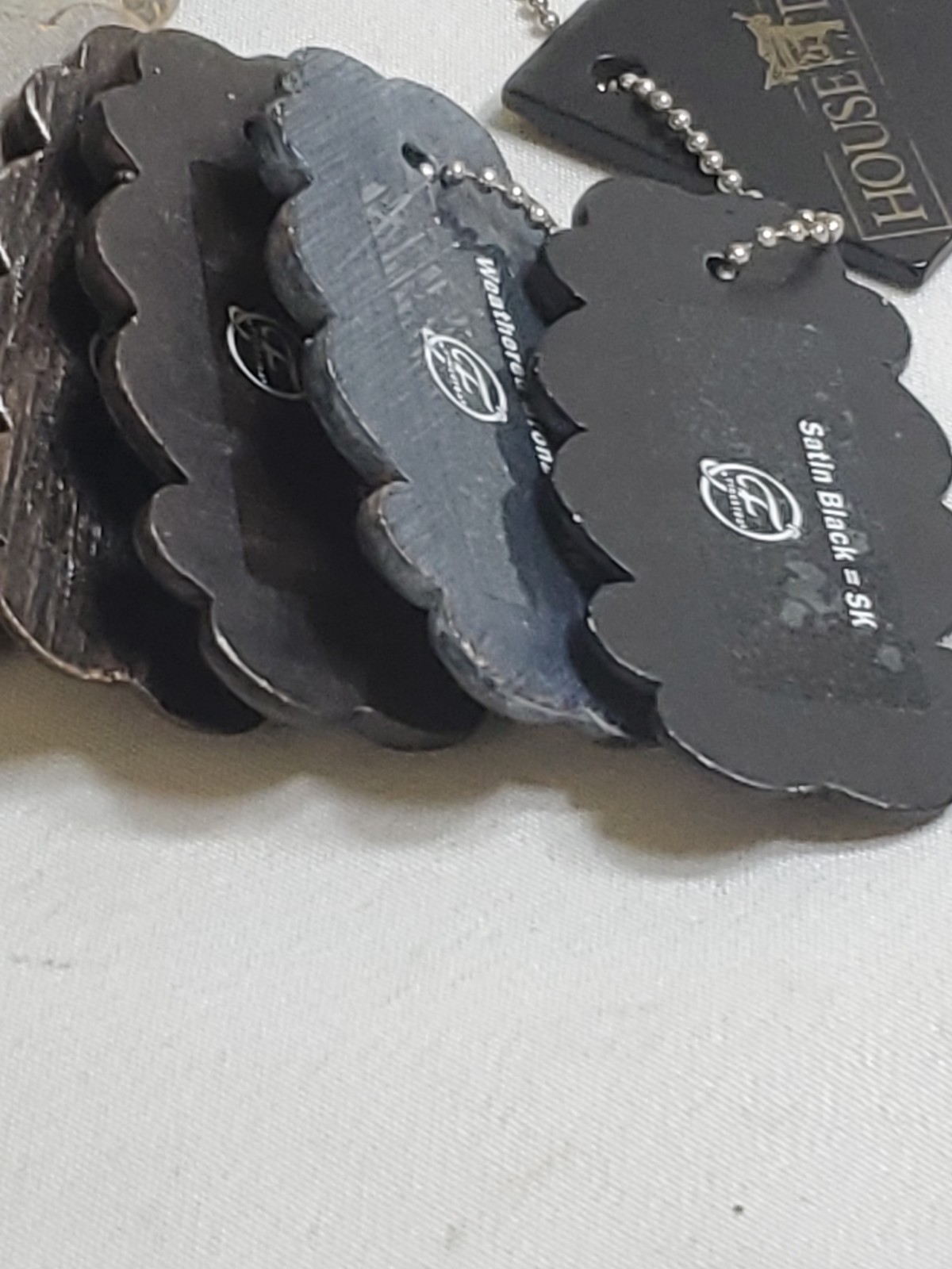 14 Piece Finerstra Wood Finish Samples of Vintage Finishes House Parts