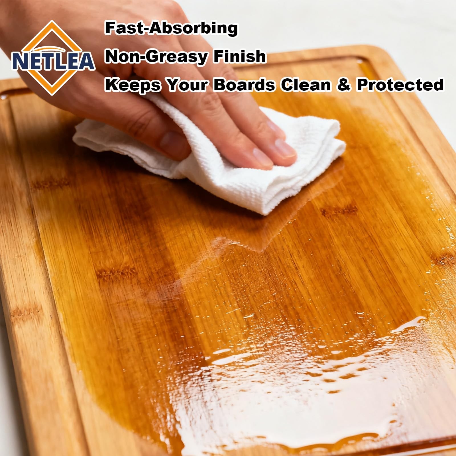 NetLea Mineral Oil for Cutting Boards,8.5oz Food Grade 8.5 Fl Oz (Pack of 1)