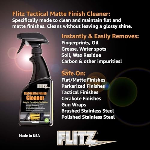 Flat Matte Finish Cleaner – 16oz Bottle of USA 16 Fl Oz (Pack of 3) Unscented