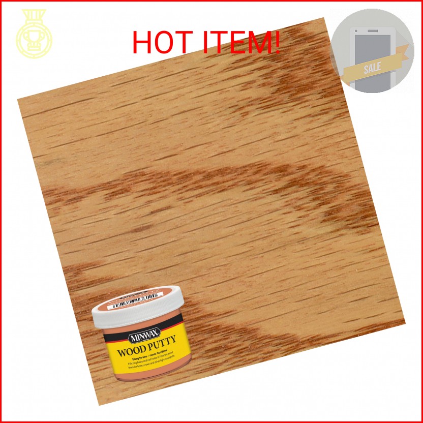 Minwax Wood Putty, Colonial Maple , 3.75 oz.