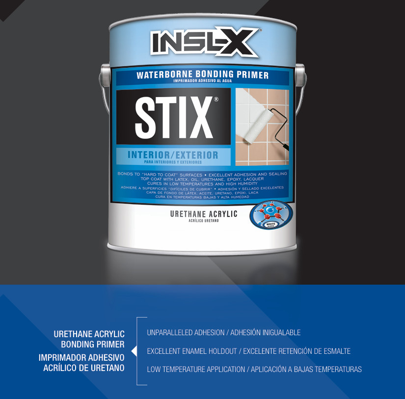 INSL-X SXA110099-04 Stix Acrylic Waterborne Bonding Primer 1 Quart White