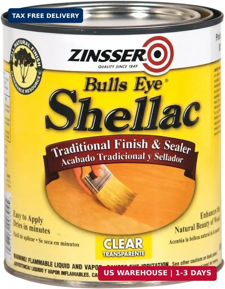 Zinsser Clear Shellac, 1 Qt