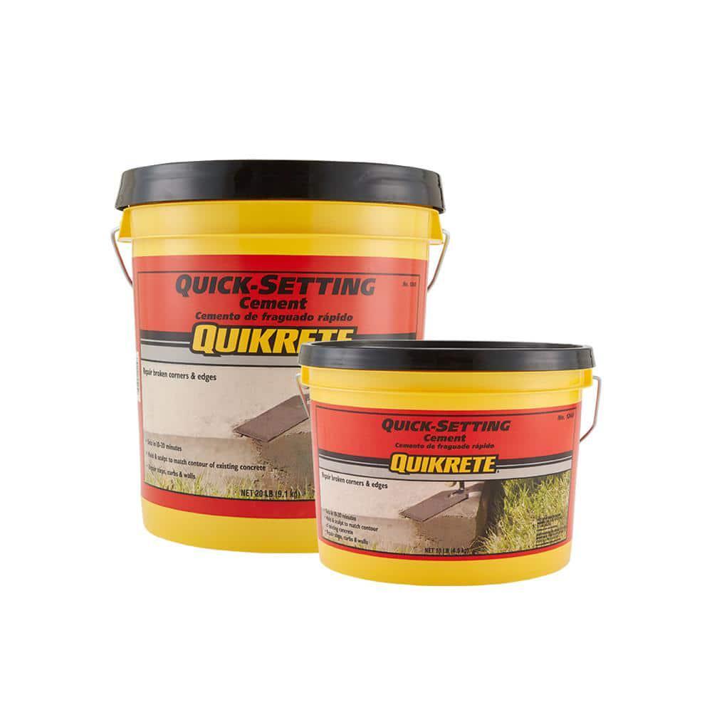 20 lb. Quick-Setting Cement Concrete Mix