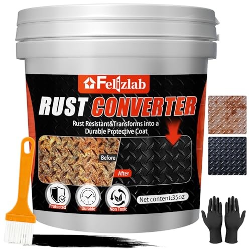 2-in-1 Rust Converter & Metal Primer, 35 Floz Automotive 35 Fl Oz(Pack of 1)