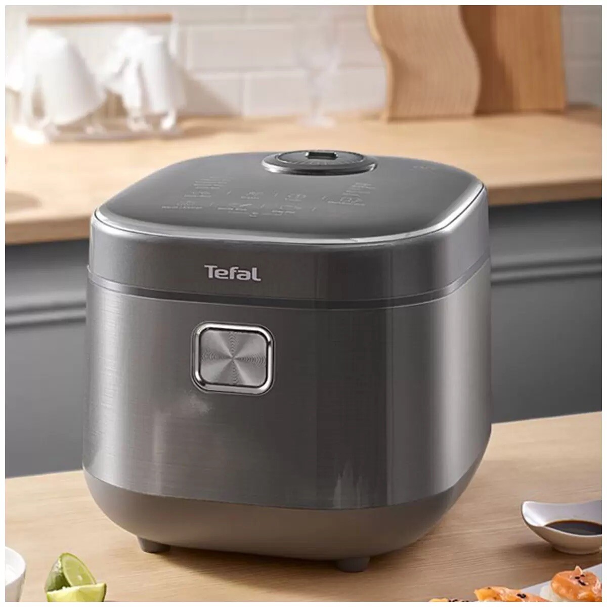 TEFAL Induction Rice Master & Slow Cooker, RK818A AI Rice Technology 1.8L/10 Cup