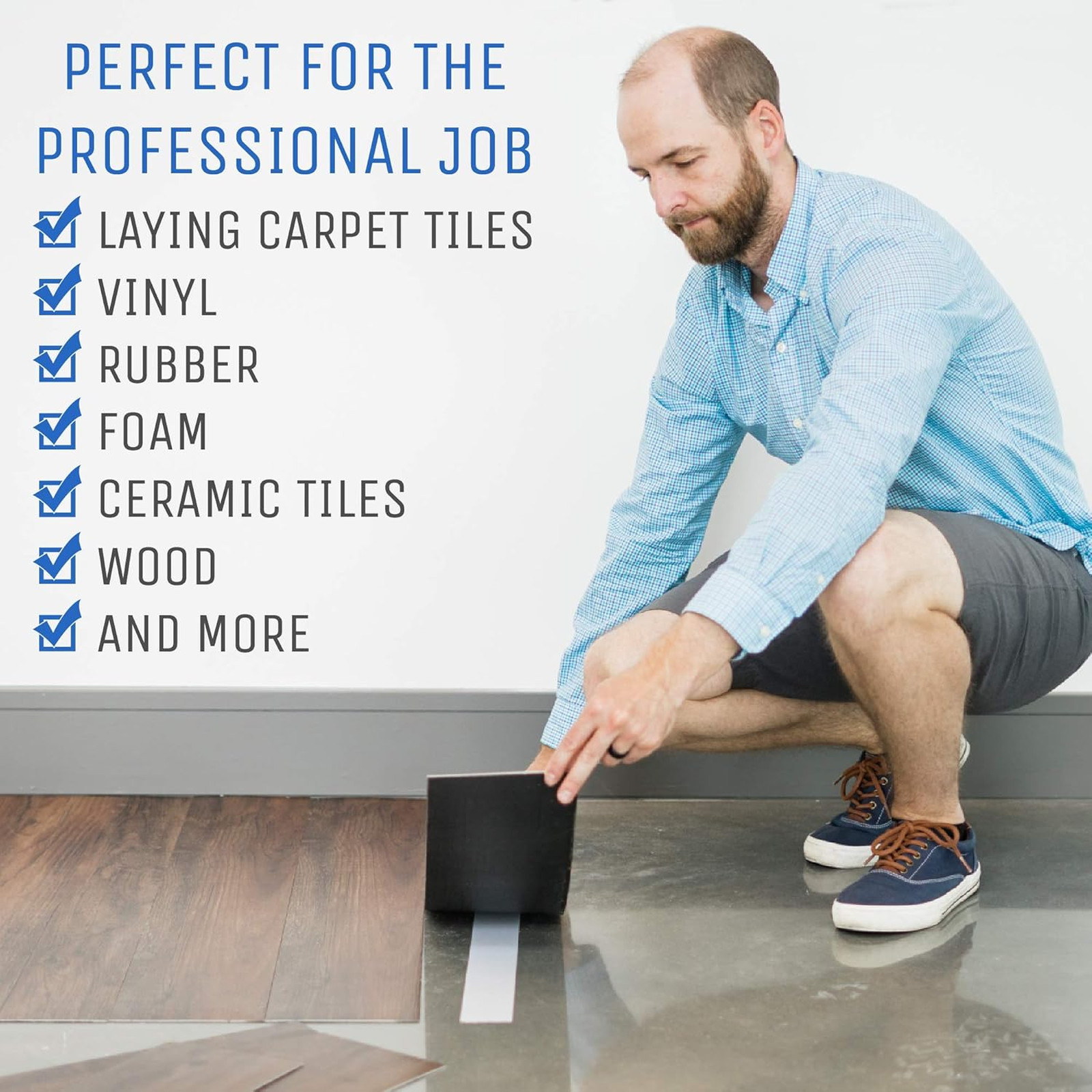 Double Sided Carpet Tape 2 Inch Heavy Duty Industrial Strength Rug Adhesive 40