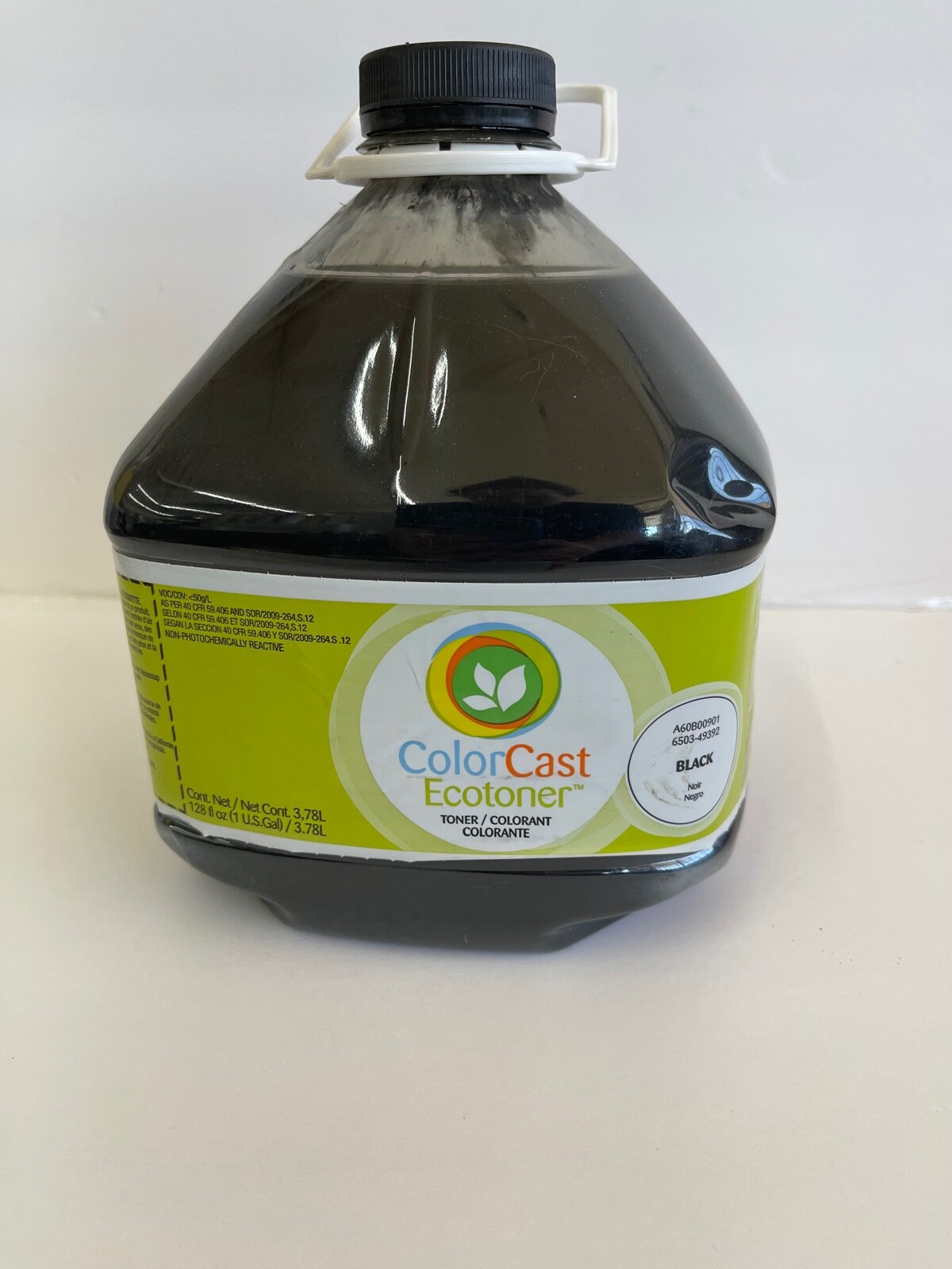 NEW COLORCAST ECOTONER Toner, High Performance BLACK A60W00901