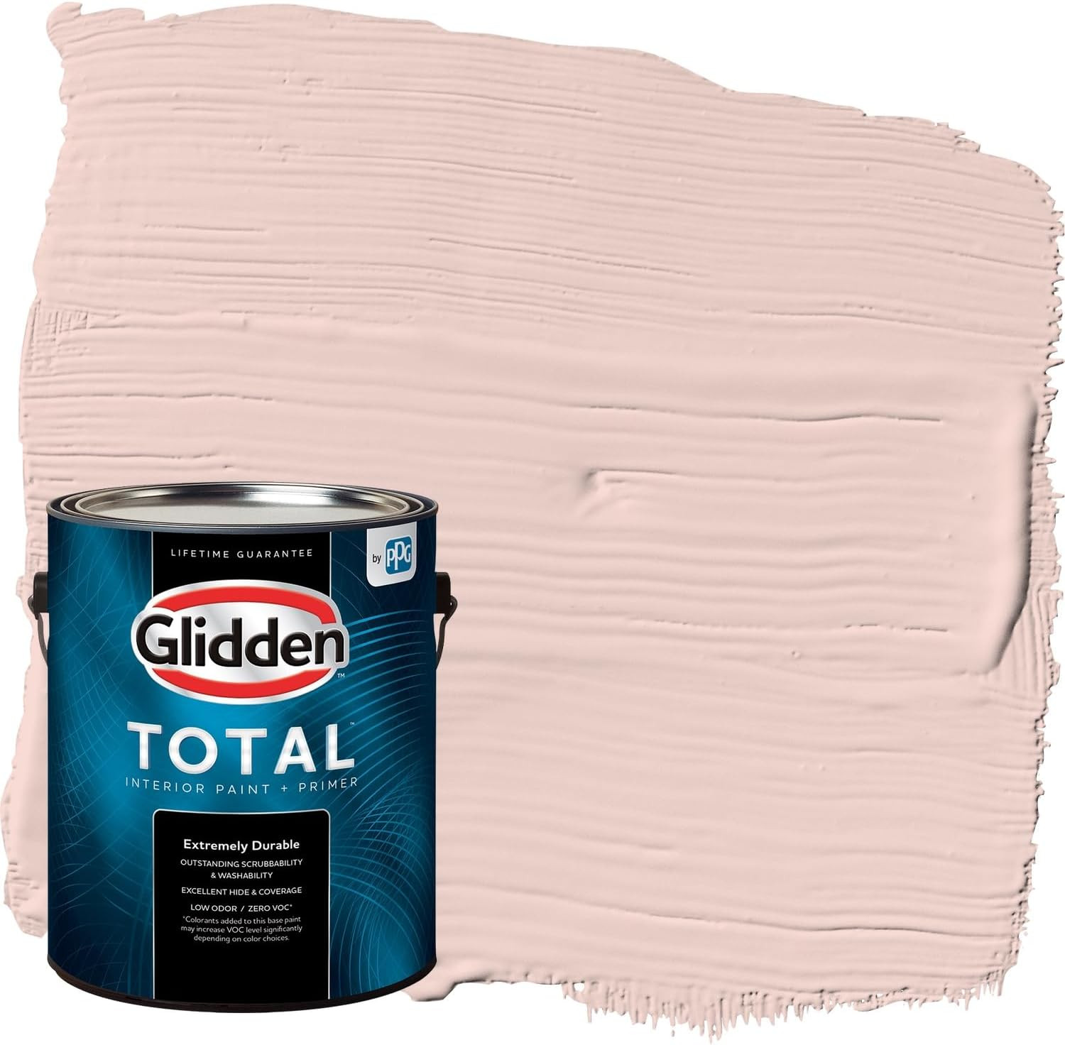 Total Interior Wall Paint & Primer All-In-One, Honeysweet/Orange, Flat, 1 Gallon