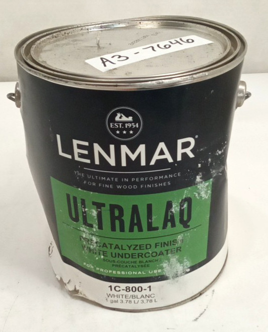 Lenmar 1C-800-1 Ultralaq Precatalyzed Finish Undercoater White 1 Gallon
