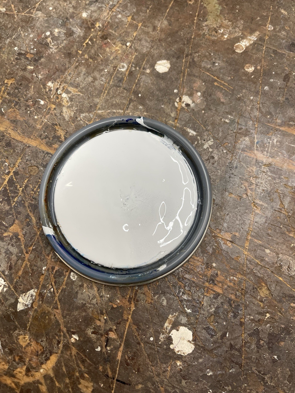 Qt Sherwin Williams Latitude /Custom Chanel Gray/ Exterior Satin Acrylic Paint