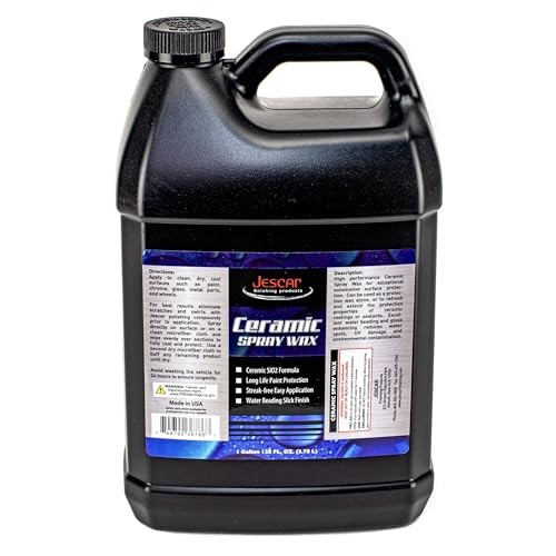 Ceramic Spray Wax – 128oz | High-Gloss Shine, Long 128 Fl Oz (Pack of 1)