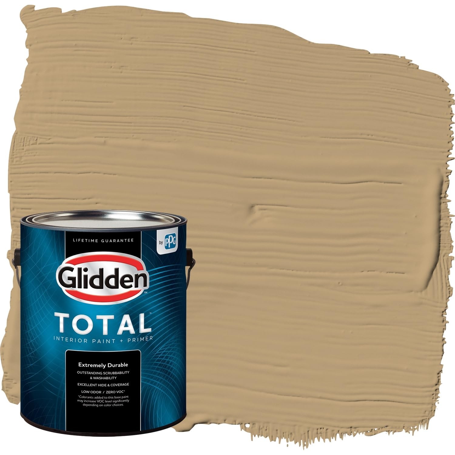 Glidden Total Interior Wall Paint Premiumr All-In-One Earthy Ocher/Beige Eggshel