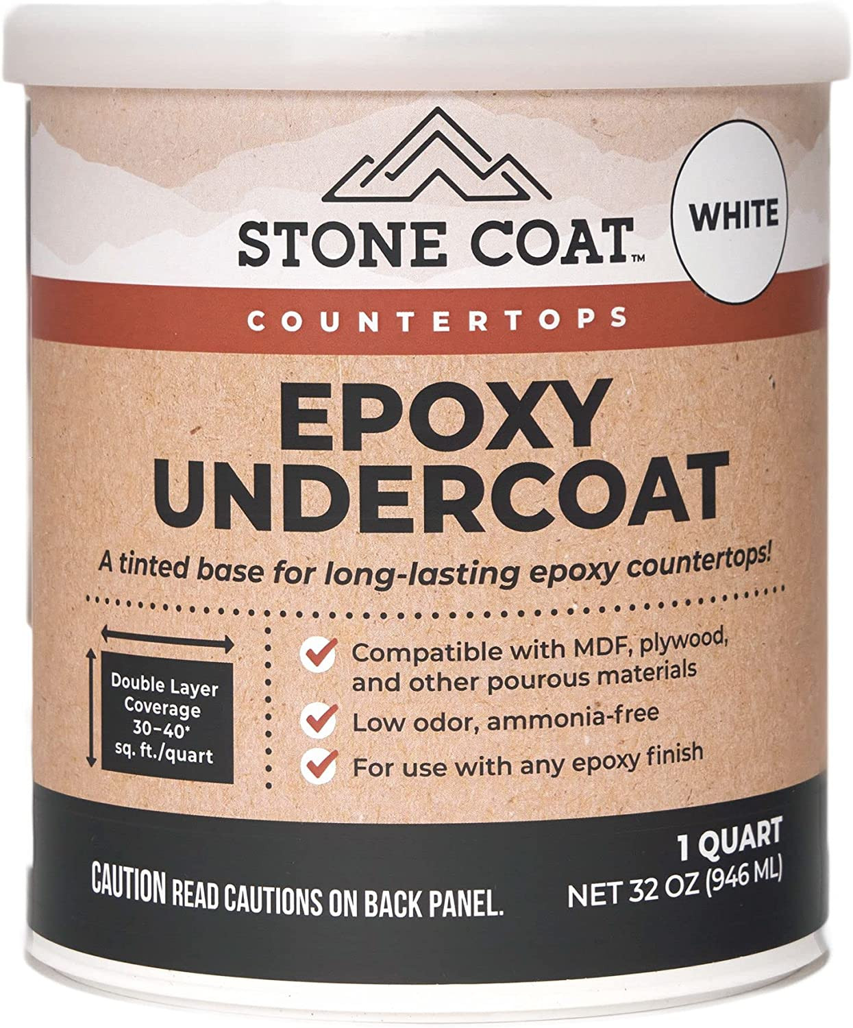 White Epoxy Undercoat – Epoxy Paint and Primer Mix for Coating MDF Plywood …