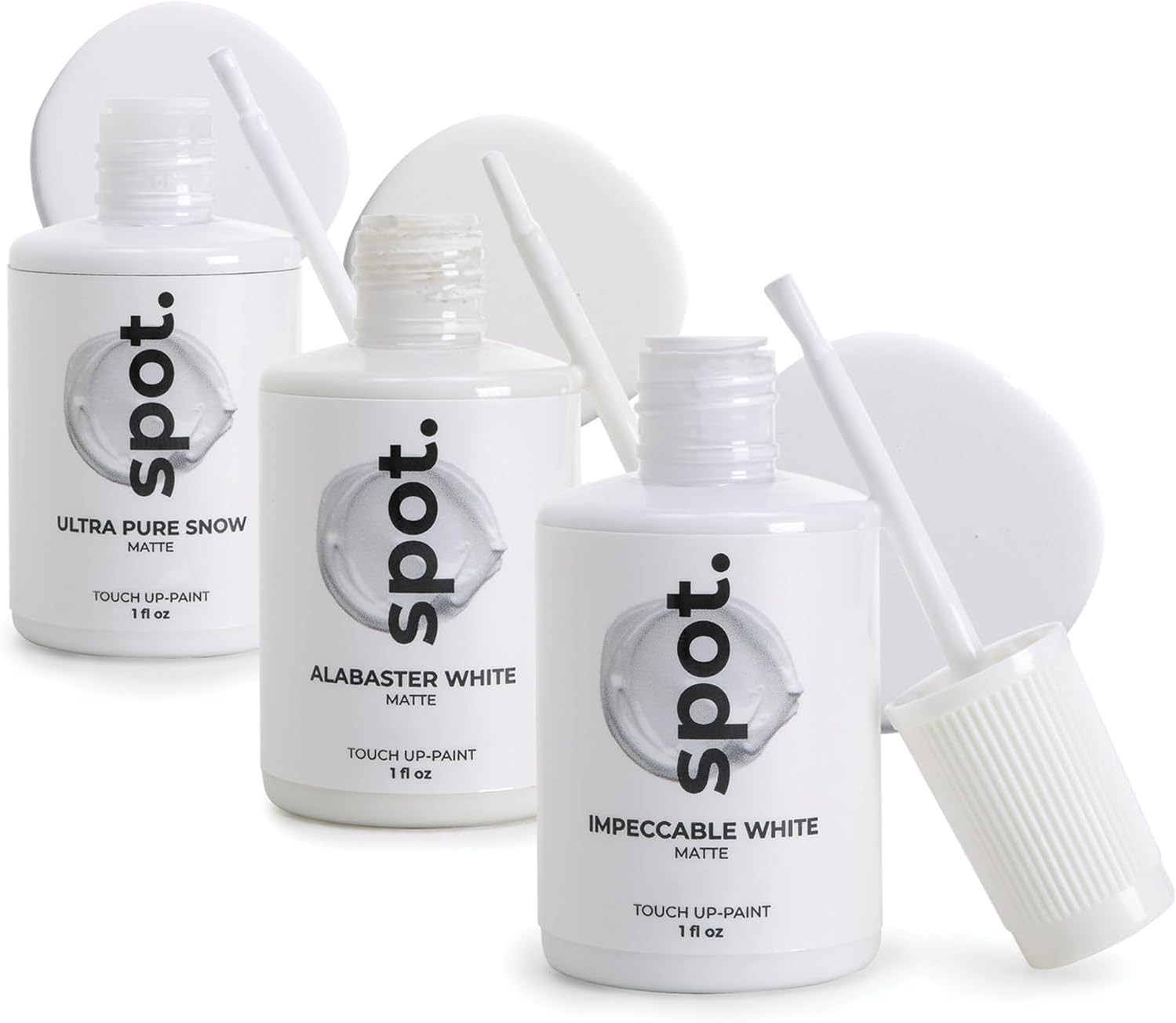 Touch-Up Paint | Matte Finish for Cabinets Furniture|Multi-Tone White Repair Kit