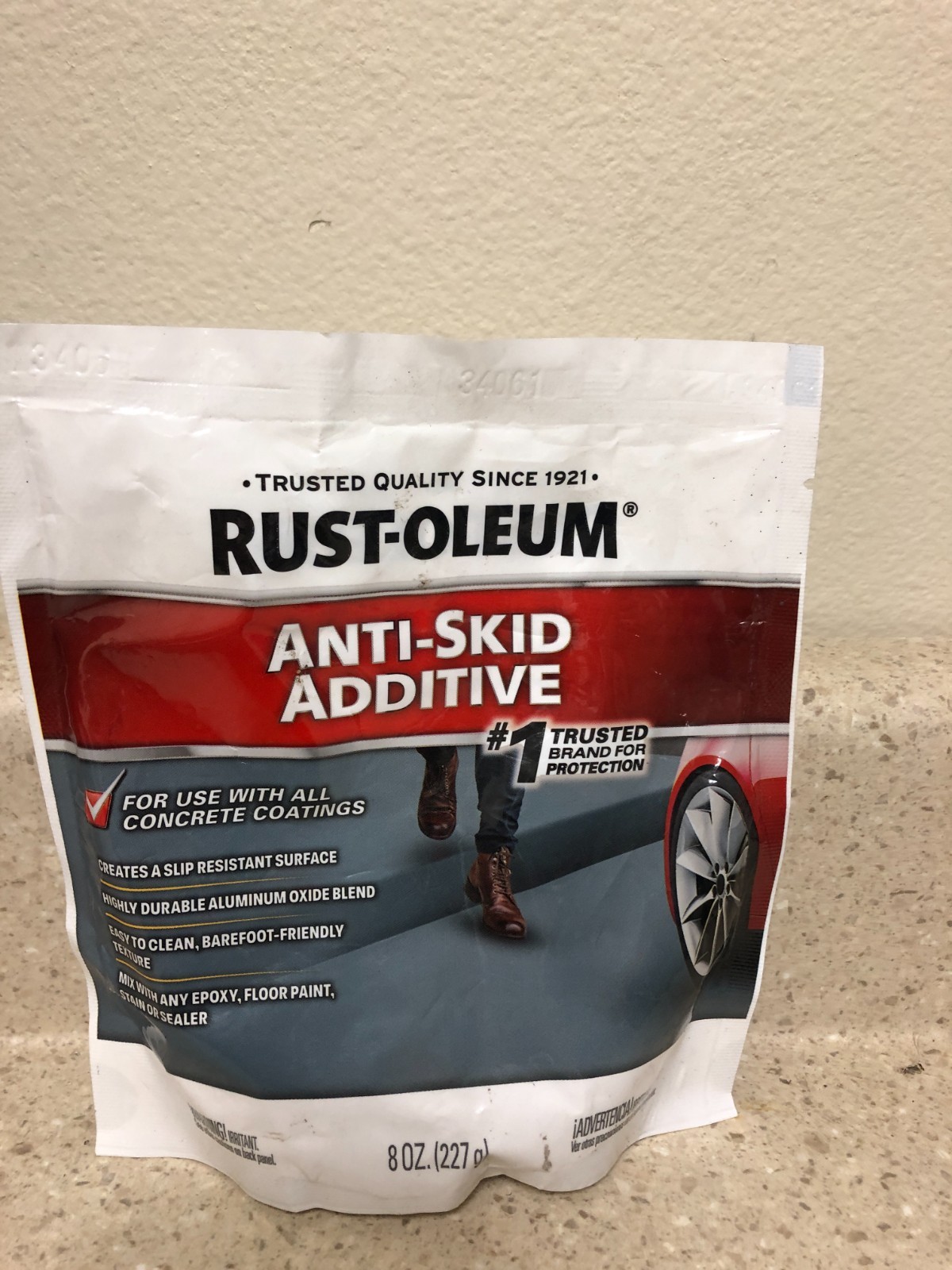 Rust-Oleum Anti Skid Indoor and Outdoor Anti-Skid Additive 8 oz