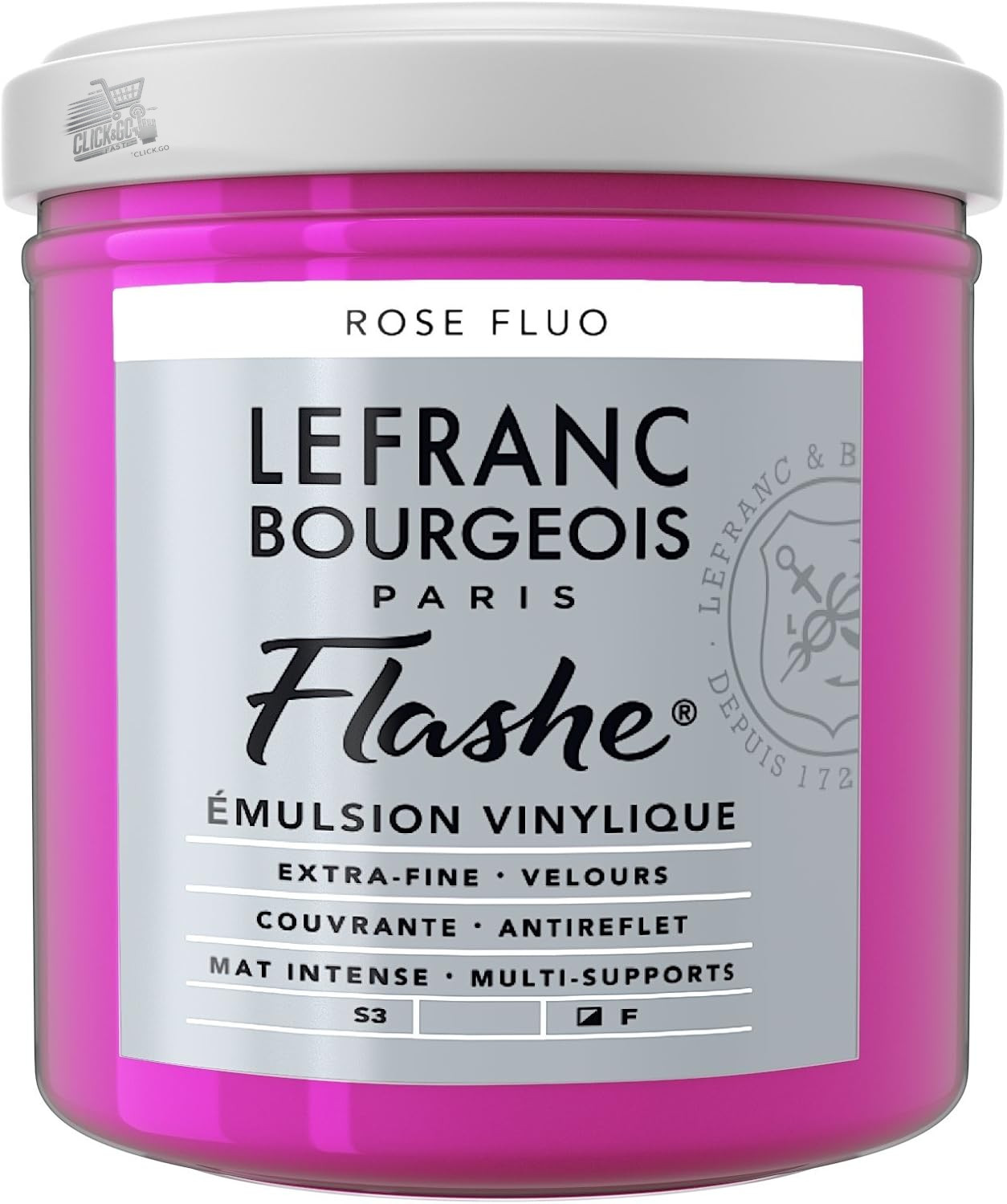 LB ACRYLIC FLASHES 125ML RED FLUORESCENT FLARE ARTISTS COLOR VINYL
