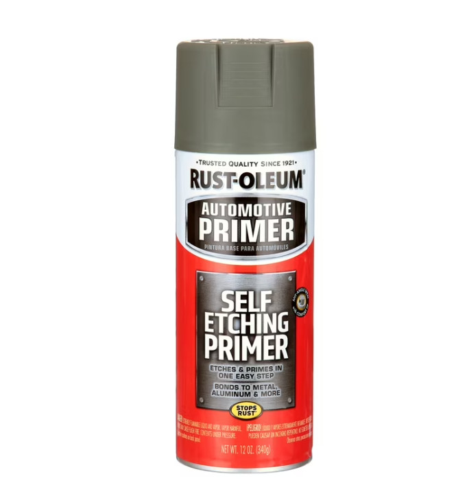 Rust-Oleum Automotive Self Etching Primer Spray, Dark Green, 12 oz (4 pack)
