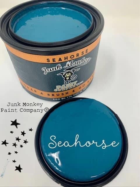 Junk Monkey Paint Company Clay and Mineral Paint- Seahorse