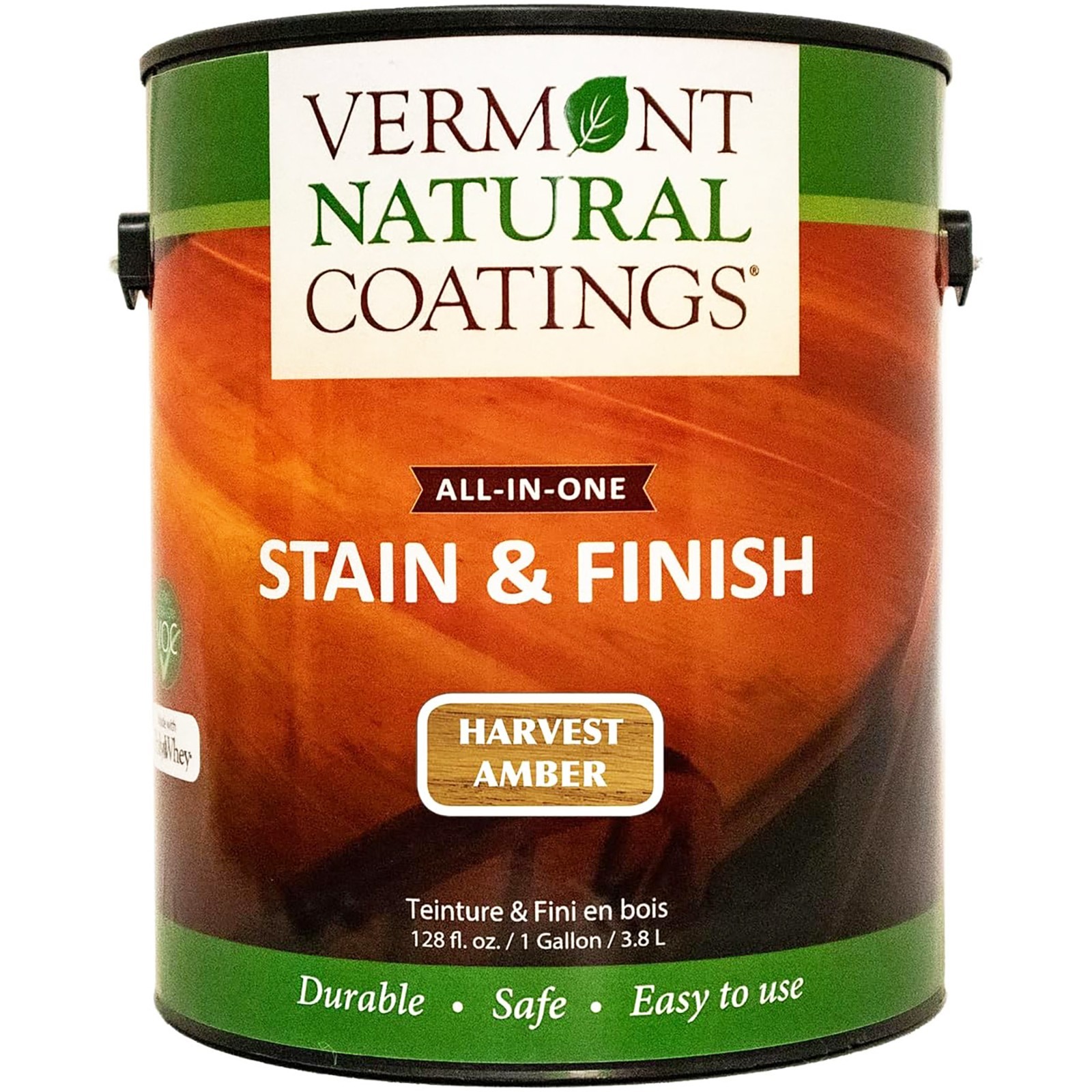 Vermont Natural Coatings PolyWhey Stain & Finish Harvest Amber gal