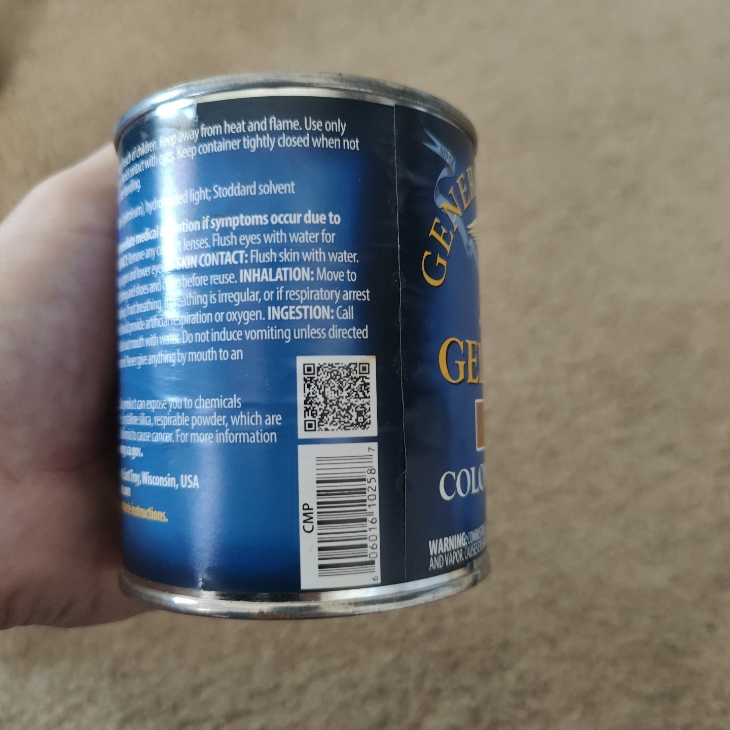 General Finishes Colonial Maple Gel Stain 1 Pint Easy Application €