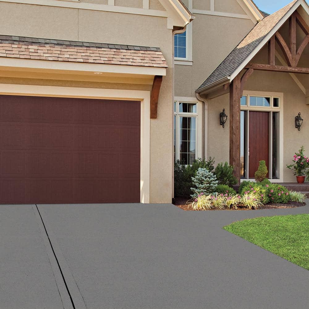 1 Gal. Gray Granite Grip Decorative Flat Interior/Exterior Concrete Floor