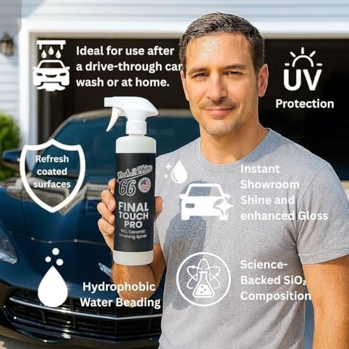 Final Touch Pro | Premium SiO₂ Ceramic Spray for Maximum Gloss & Protection |
