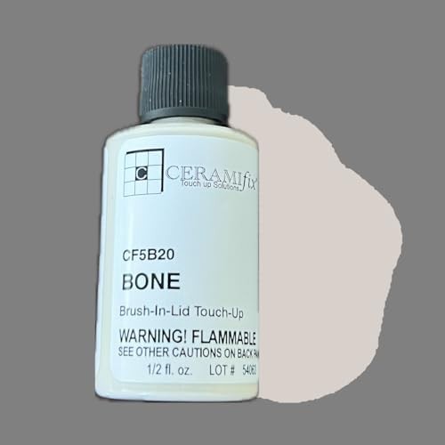 Ceramifix.5 oz Bone Touch up Paint for Tile, Appliances and More