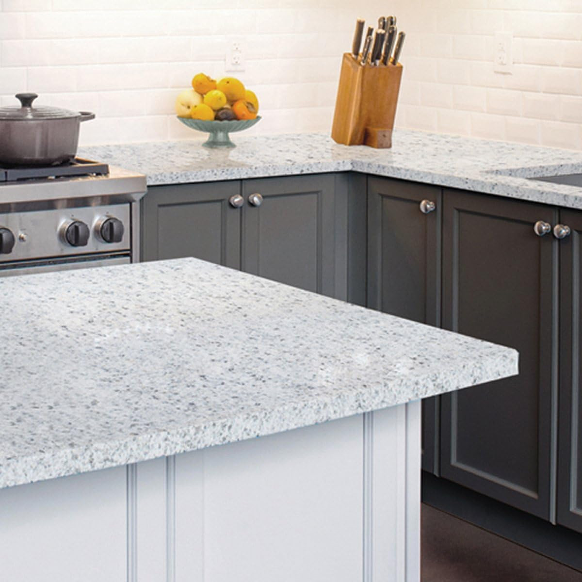 White Diamond Granite Countertop Paint Kit 2.0 – 100% Acrylic Finish