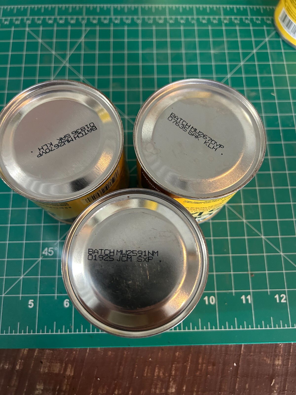 NOS 3-pack lot Minwax Chestnut Gel Stain Wood ½ Pint Oil based
