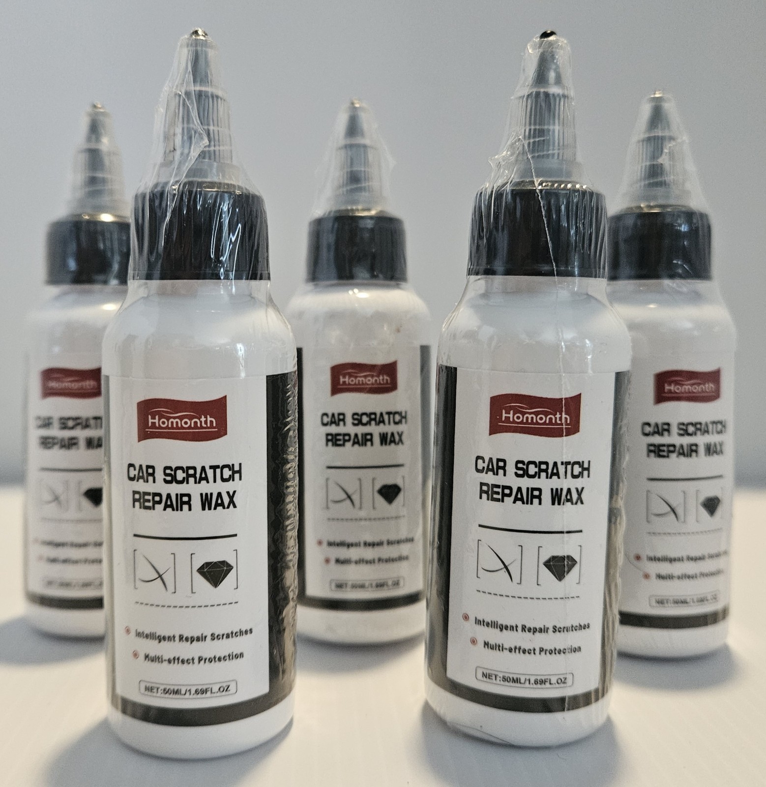 *Reduced*Set of 5**Homonth Car Scratch Repair Wax, Car Scratch Remover, Buff Out