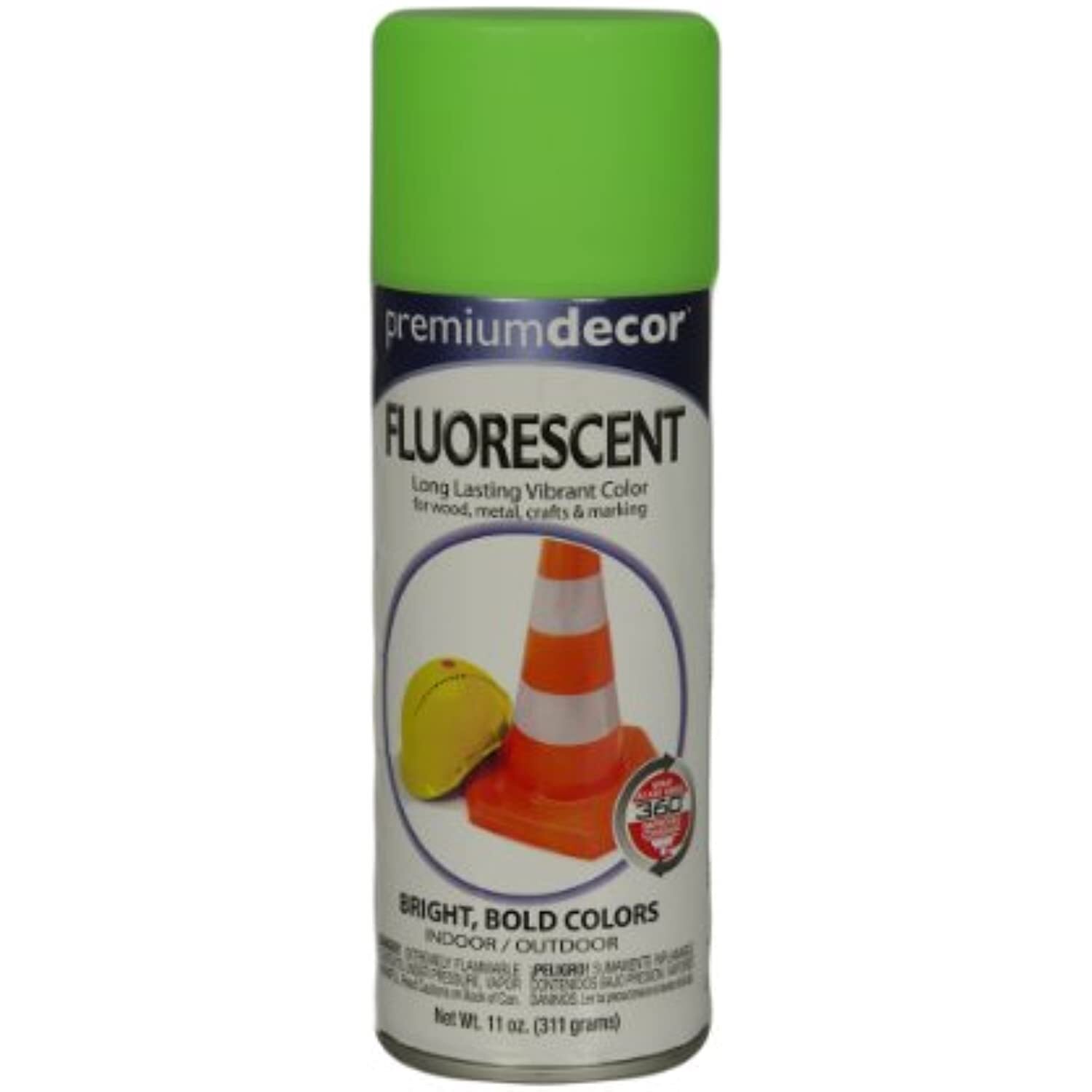 General Paint & Manufacturing PDFL-4 Premium Decor Fluorescent Spray Paint with