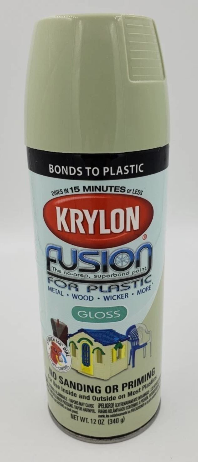 Krylon Fusion For Plastic Gloss #2335 Honeydew Ambrosia NEW