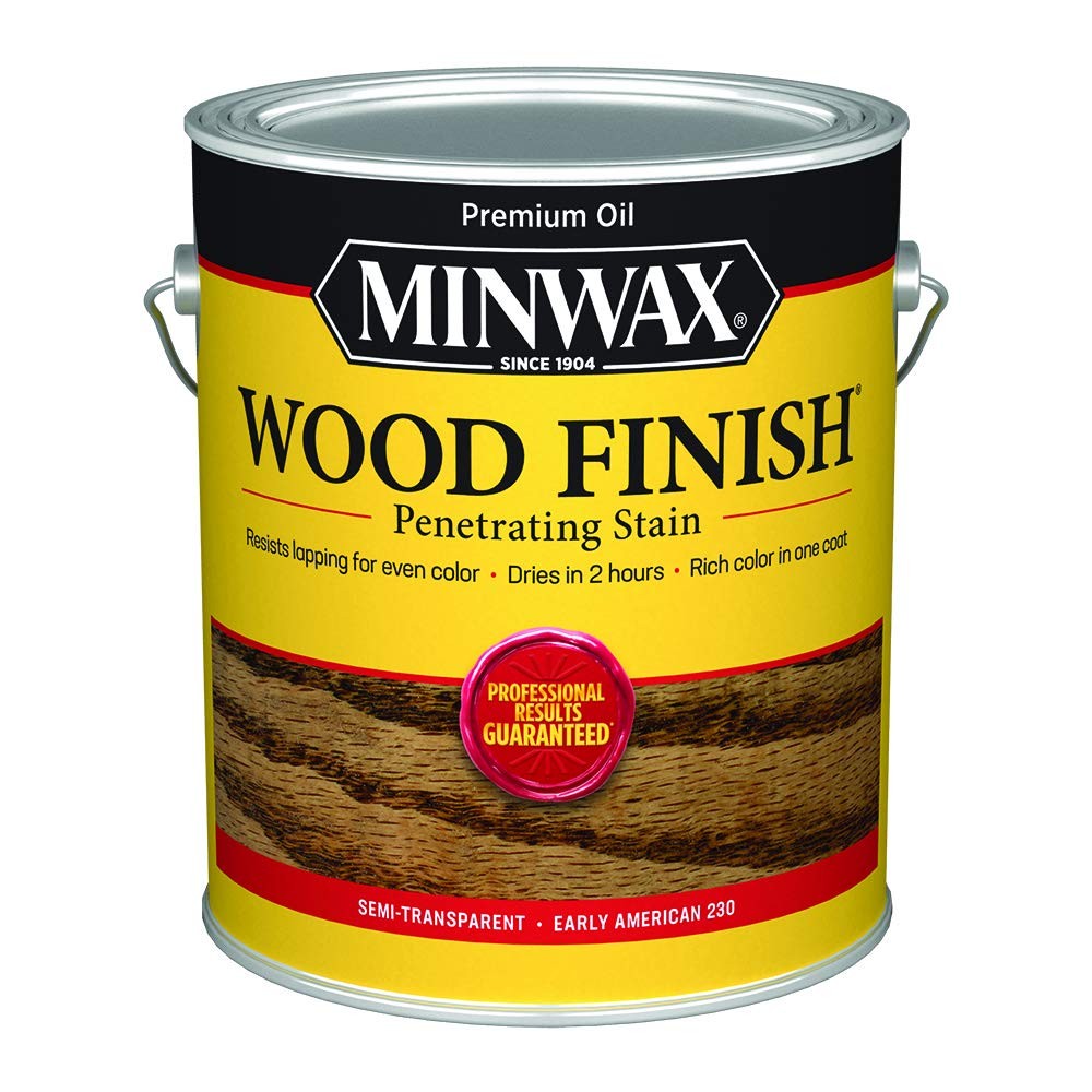Minwax Wood Finish Early American Stain Gallon Quick Dry Oil Based Color Rich