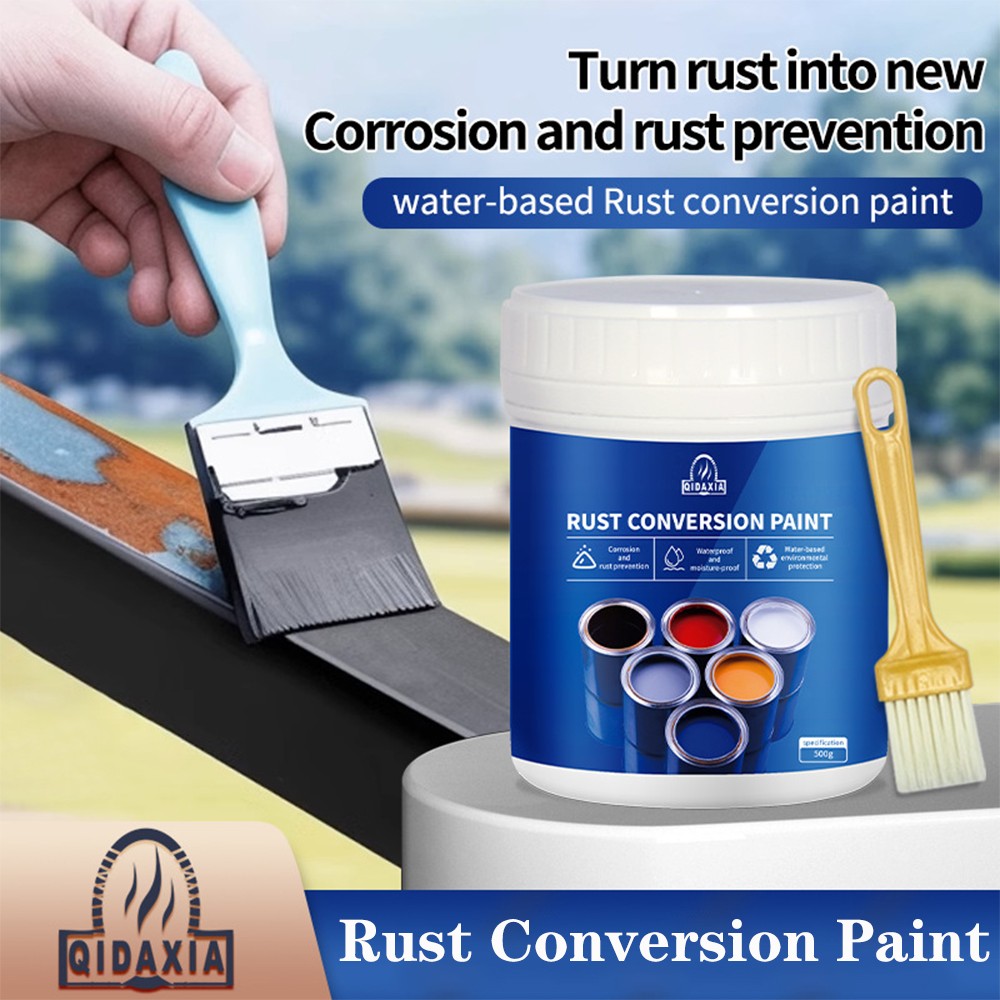 Rust Converter, Weatherproof Rust Converter Paint for Metal, Metallic Paint