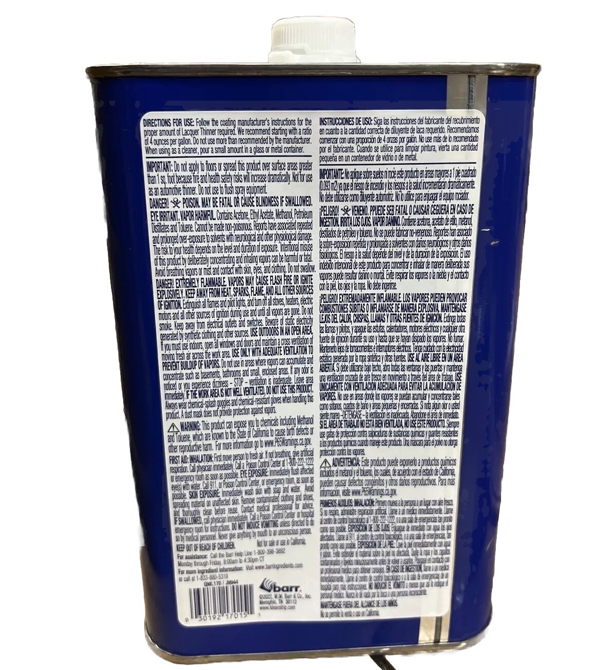 Klean-Strip Lacquer Thinner, Cleans Sprayers and Tools QM170