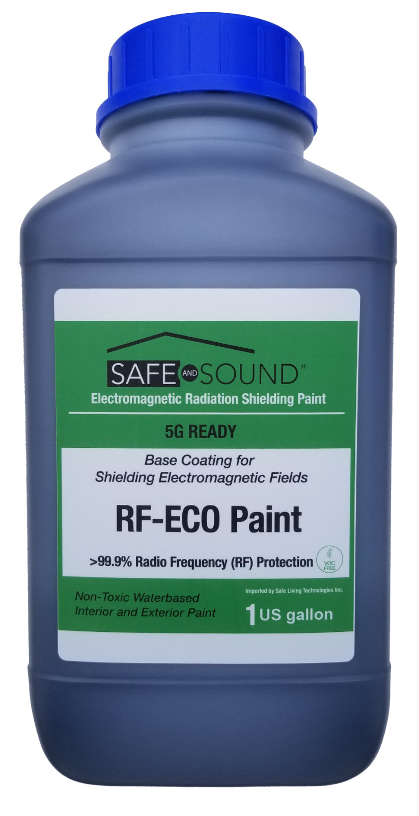 Safe and Sound RF-ECO 5G Shielding Paint – 1 US GAL. by Safe Living Technologies