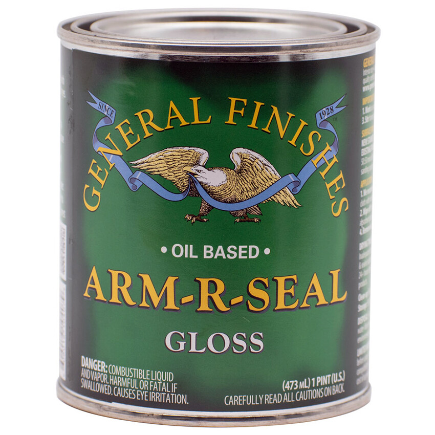 General Finishes AGPT Clear Arm-R-Seal Oil-Based Topcoat,