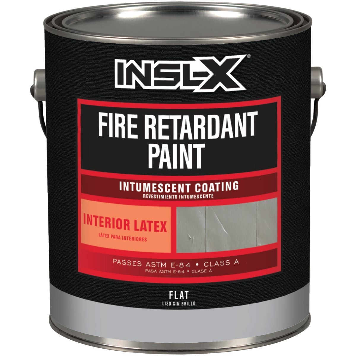 Insl-X Fire Retardant Interior Wall Paint, White, 1 Gal. FR-210099-01 INSL-X