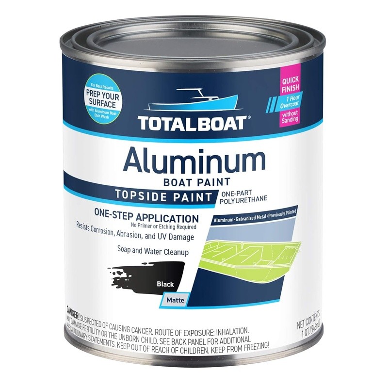 Tough Fast-Drying Marine Paint Aluminum Metal UV Resistant Low Odor Polyurethane