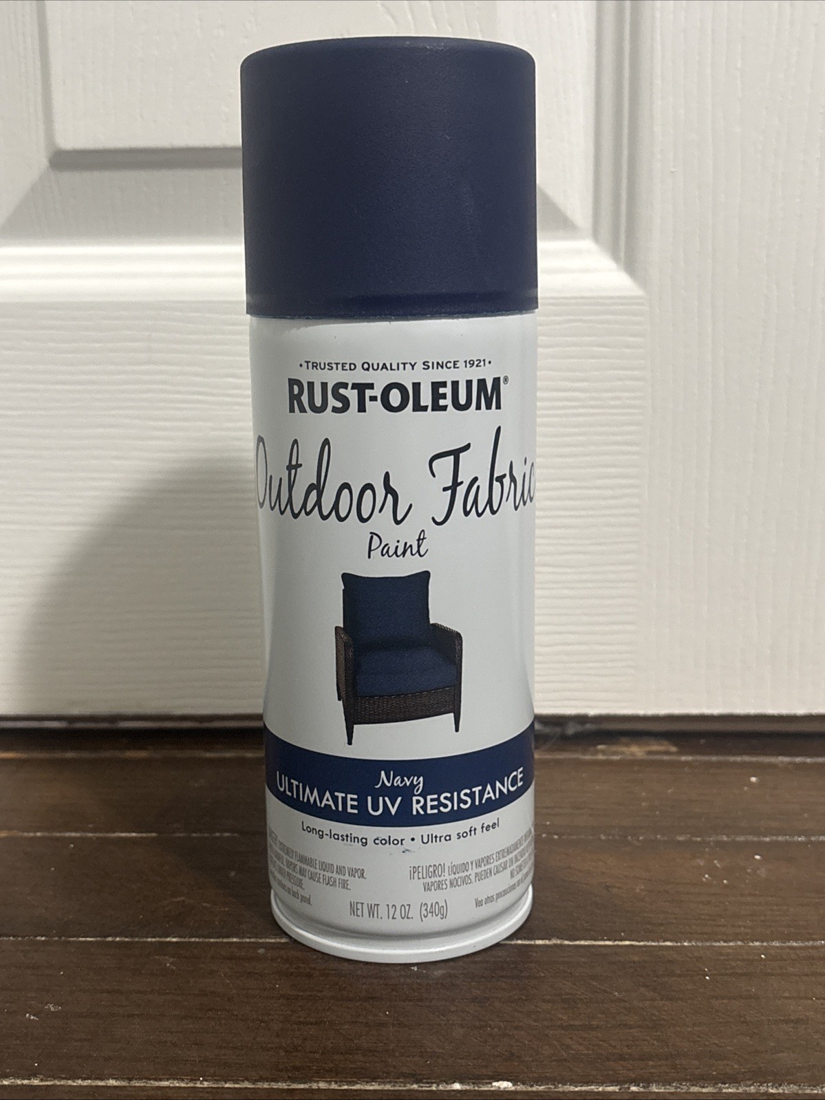 1 Can Rustoleum Outdoor Fabric Spray Paint 12 Oz INK BLUE